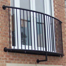 Curved Juliet Balcony - Lincoln